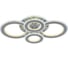 Светодиодная люстра Profit Light 8040/2+2 CHR 3