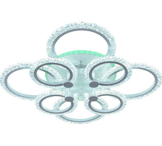 Светодиодная люстра Profit Light 8027/4+4 WHT 1