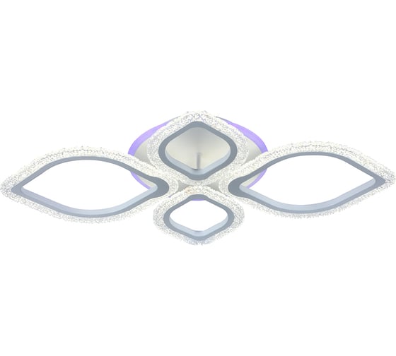 Светодиодная люстра Profit Light 8018/2+2 WHT