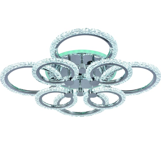 Светодиодная люстра Profit Light 8027/4+4 CHR 1