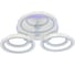 Светодиодная люстра Profit Light 8027/3+3 WHT B 2