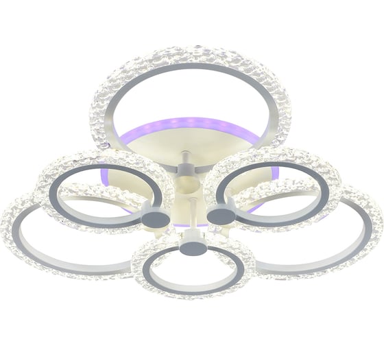 Светодиодная люстра Profit Light 8027/3+3 WHT A
