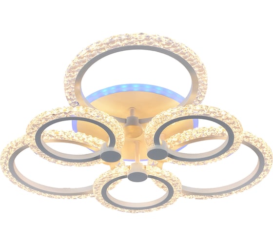 Светодиодная люстра Profit Light 8027/3+3 WHT A