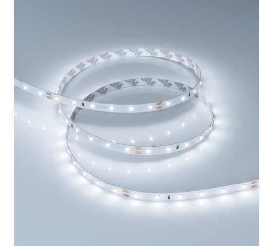 Светодиодная лента Arlight RT-A60-8mm 24V Cool 8K 5 м 016147(2)