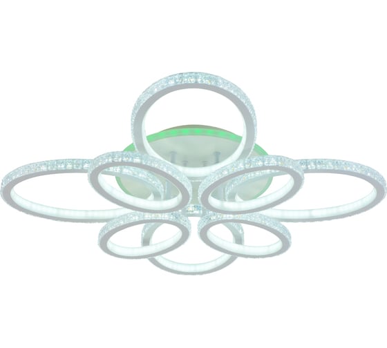 Светодиодная люстра Profit Light 8033/4+4 WHT