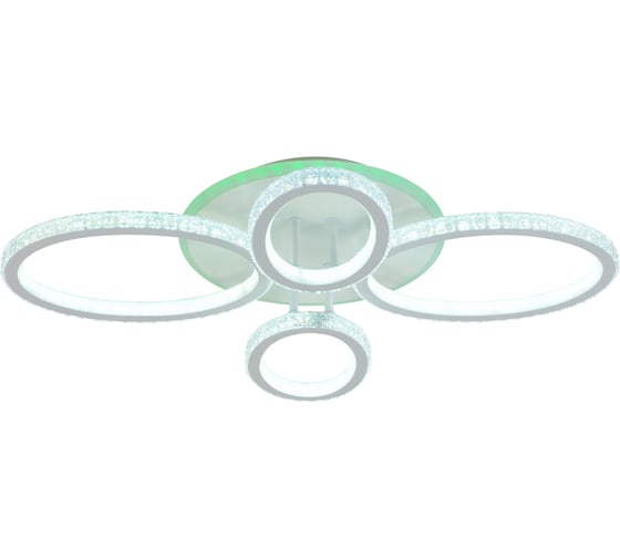 Светодиодная люстра Profit Light 8033/2+2 WHT 1