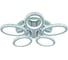 Светодиодная люстра Profit Light 8033/5 CHR 3