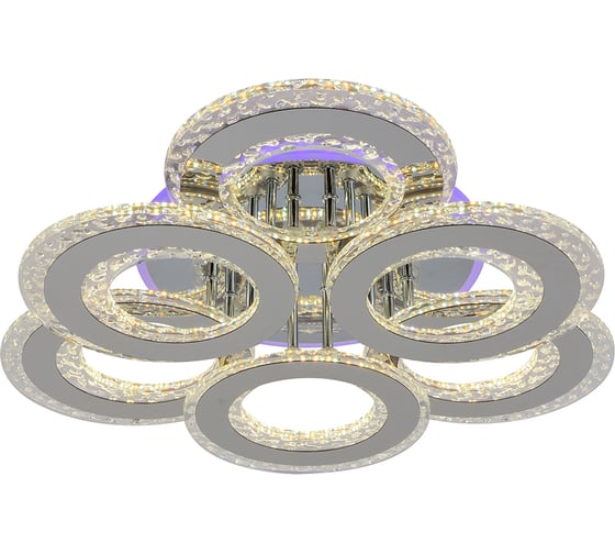 Светодиодная люстра Profit Light 8043/3+3 CHR