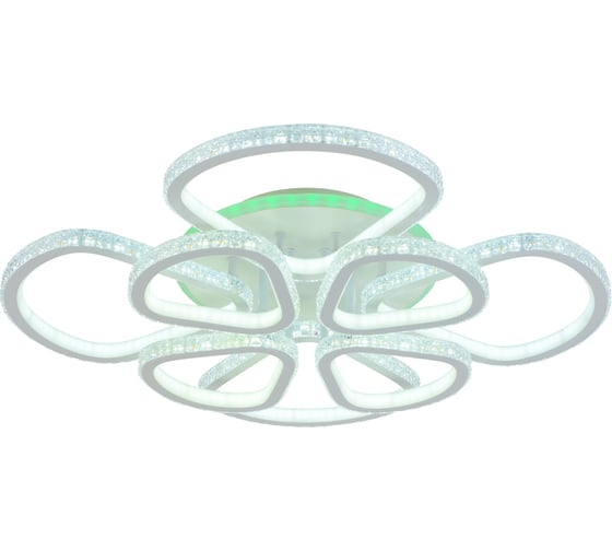 Светодиодная люстра Profit Light 8038/4+4 WHT