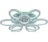 Светодиодная люстра Profit Light 8033/6+3 CHR 3