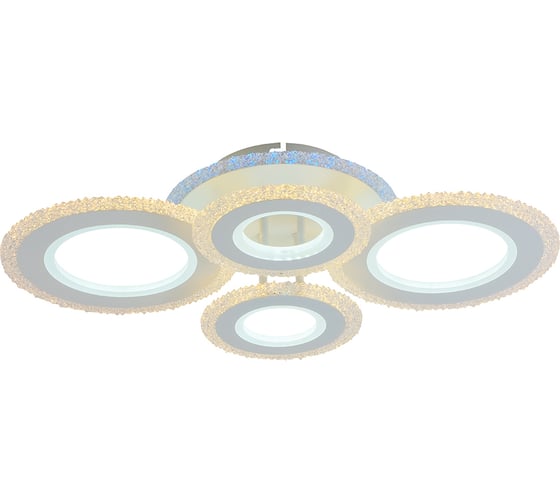 Светодиодная люстра Profit Light 8081/2+2 WHT