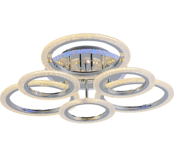Светодиодная люстра Profit Light 8086/3+3 CHR A 1