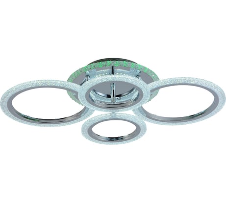 Светодиодная люстра Profit Light 8086/2+2 CHR