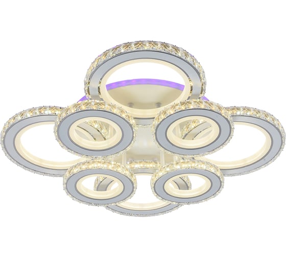Светодиодная люстра Profit Light 8061/4+4 WHT
