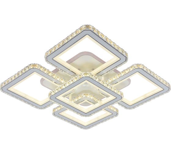 Светодиодная люстра Profit Light 8048/4+1 WHT
