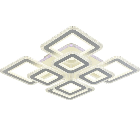 Светодиодная люстра Profit Light 8085/4+4 WHT