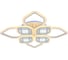 Светодиодная люстра Profit Light 8439/4+4A WHT 2