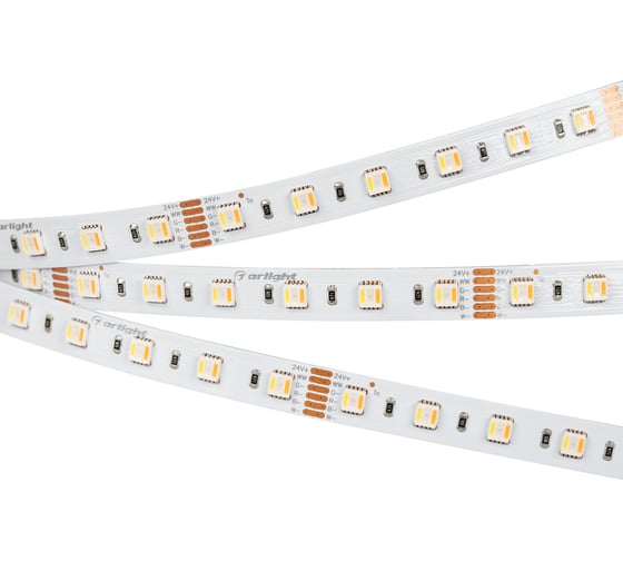 Светодиодная лента Arlight RT-B60-12mm 24V RGBW-MIX-5-in-1 5 м 026363(2)