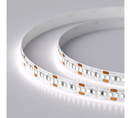 Светодиодная лента Arlight MICROLED-M300-8mm 24V White6000 5 м 023556(2)