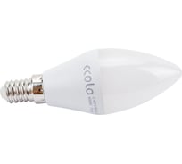 Светодиодная лампа Ecola candle LED Premium 9,0W 220V E14 4000K свеча композит 100x37 C4MV90ELC