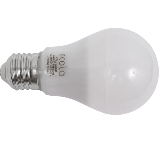 Светодиодная лампа Ecola classic LED Premium 12,0W A60 220-240V E27 6500K 360 композит 110x60 K7LD12ELB