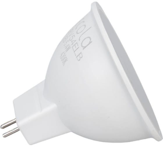 Светодиодная лампа Ecola MR16 LED 5,4W 220V GU5.3 4200K матовая 48x50 M2RV54ELB