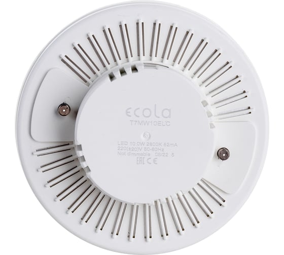 Светодиодная лампа Ecola GX70 LED 10,0W Tablet 220V 2800K матовое стекло 111x42 T7MW10ELC