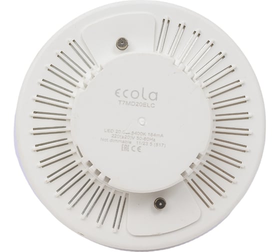 Светодиодная лампа Ecola GX70 LED 20,0W Tablet 220V 6400K матовое стекло композит 111x42 T7MD20ELC