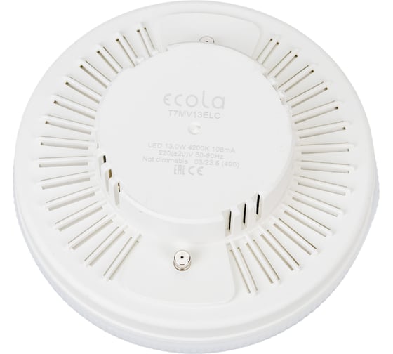 Светодиодная лампа Ecola GX70 LED 13,0W Tablet 220V 4200K матовое стекло 111x42 T7MV13ELC