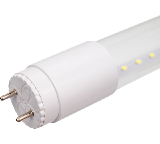 Светодиодная лампа Ecola T8 Premium G13 LED 12,5W 220V 6500K с повор. цоколями 605x28 упак.инд.цв./8/24 CQ8D12ELB