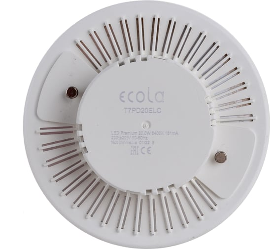 Светодиодная лампа Ecola GX70 LED Premium 20,0W Tablet 220V 6400K матовое стекло композит 111x42 T7PD20ELC