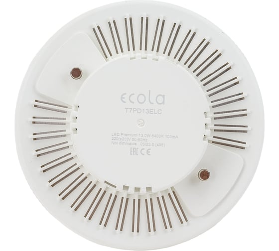 Светодиодная лампа Ecola GX70 LED Premium 13,0W Tablet 220V 6400K матовое стекло 111x42 T7PD13ELC