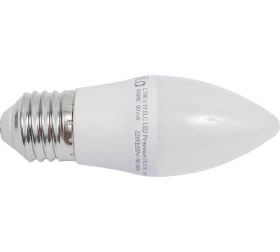 Светодиодная лампа Ecola candle LED Premium 10,0W 220V E27 4000K свеча композит 100x37 C7MV10ELC