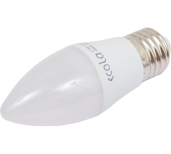 Светодиодная лампа Ecola candle LED Premium 10,0W 220V E27 4000K свеча композит 100x37 C7MV10ELC
