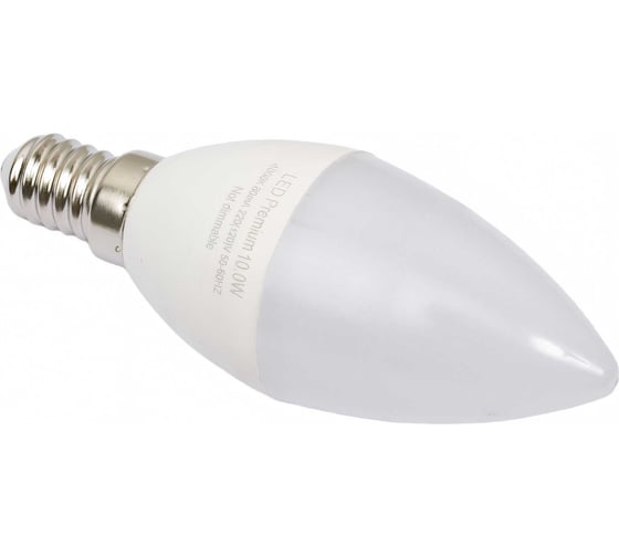 Светодиодная лампа Ecola candle LED Premium 10,0W 220V E14 4000K свеча композит 100x37 C4MV10ELC