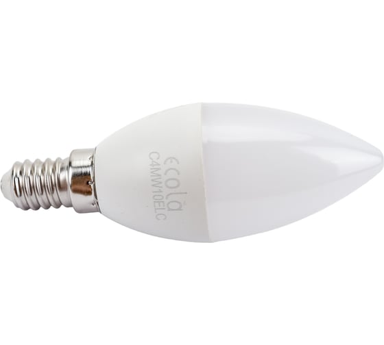 Светодиодная лампа Ecola candle LED Premium 10,0W 220V E14 2700K свеча композит 100x37 C4MW10ELC 1