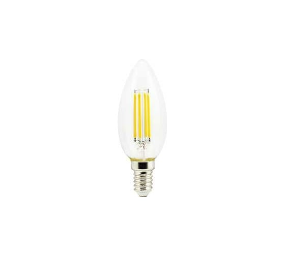 Светодиодная лампа Ecola candle LED Premium 6,0W 220V E14 2700K Ra 80, 100 Lm/W, КП=0 96x37 N4QW60ELC 1