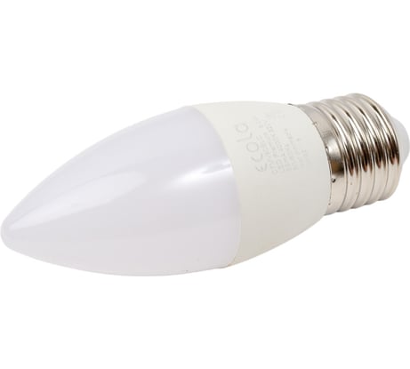 Светодиодная лампа Ecola candle LED Premium 8,0W 220V E27 4000K свеча композит 100x37 C7MV80ELC