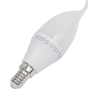 Светодиодная лампа Ecola candle LED Premium 10,0W 220V E14 2700K свеча на ветру композит 129x37 C4PW10ELC