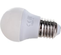 Светодиодная лампа Ecola globe LED Premium 10,0W G45 220V E27 2700K шар композит 82x45 K7QW10ELC