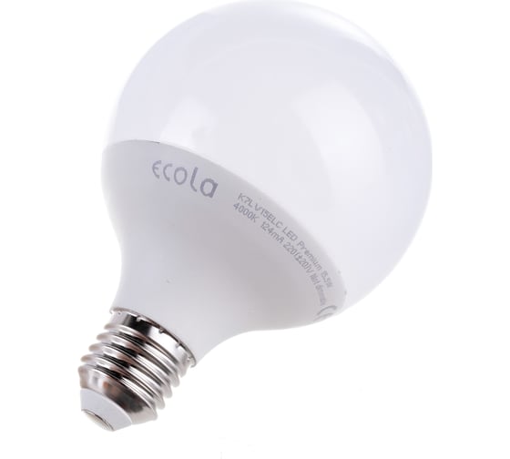 Светодиодная лампа Ecola globe LED Premium 15,5W G95 220V E27 4000K 320 шар композит 135x95 K7LV15ELC