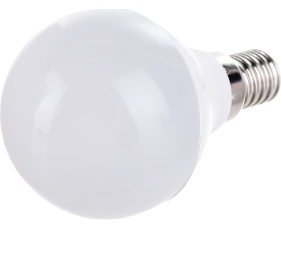 Светодиодная лампа Ecola globe LED Premium 9,0W G45 220V E14 6000K шар композит 82x45 K4QD90ELC