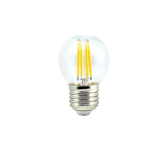 Светодиодная лампа Ecola globe LED Premium 6,0W G45 220V E27 4000K 360 Ra 80, 100 Lm/W, КП=0 68x45 N7PV60ELC