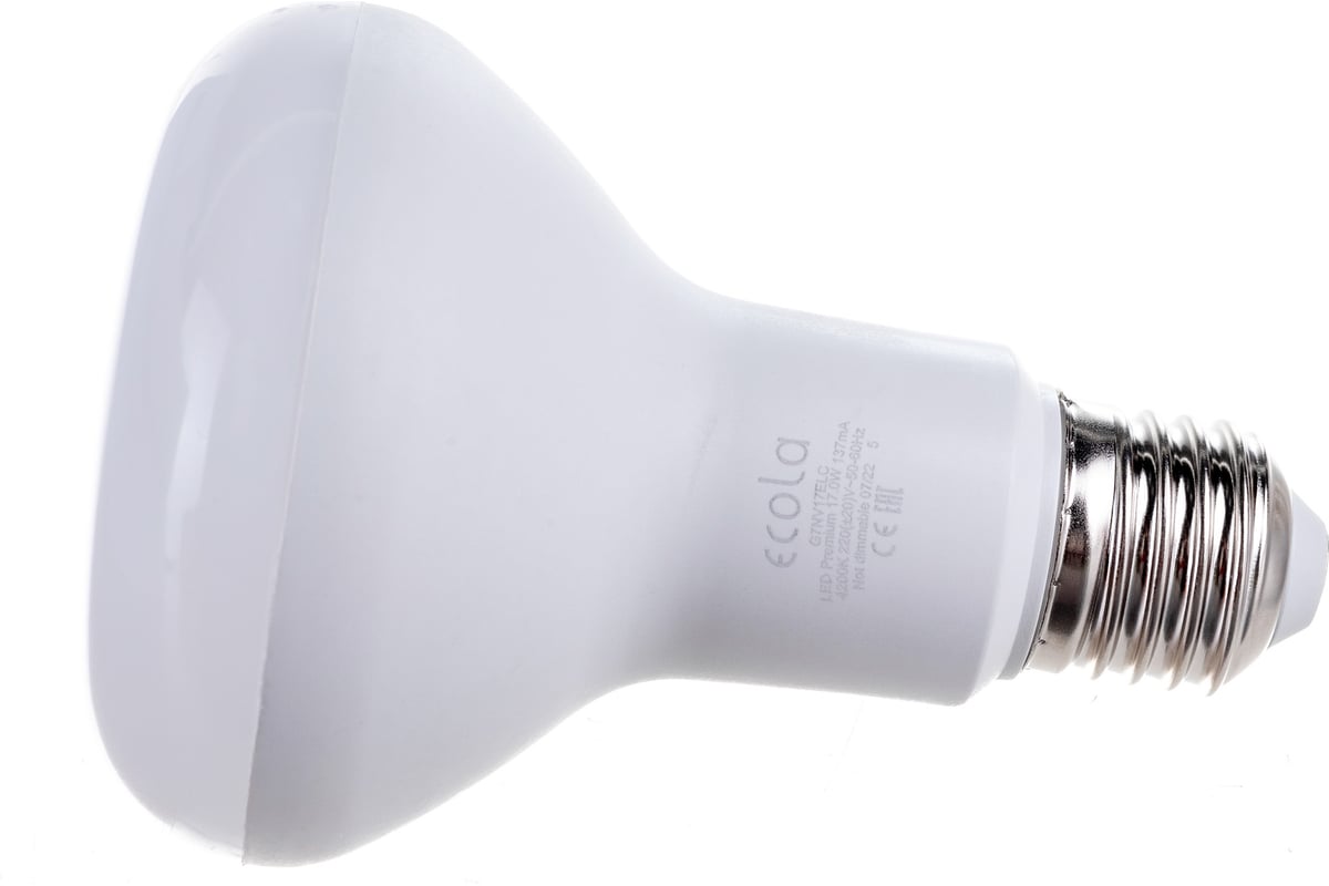 Светодиодная лампа Ecola Reflector R80 LED Premium 17,0W 220V E27 4200K ...