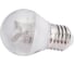 Светодиодная лампа Ecola globe LED Premium 7,0W G45 220V E27 4000K прозрачный шар с линзой композит 75x45 K7FV70ELC 3