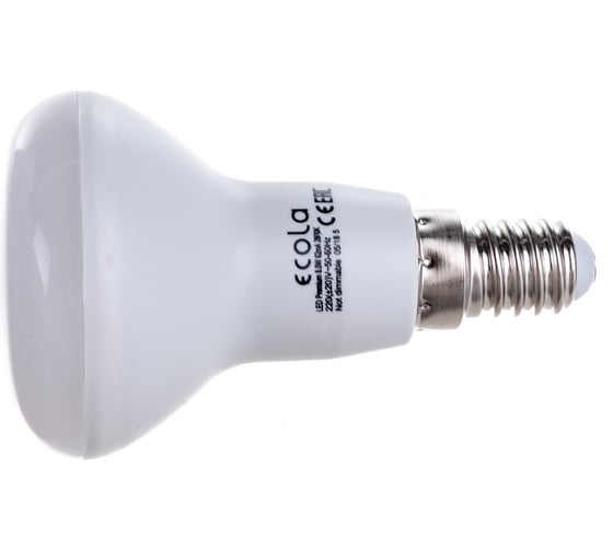 Светодиодная лампа Ecola Reflector R50 LED Premium 8,0W 220V E14 2800K композит 87x50 G4PW80ELC