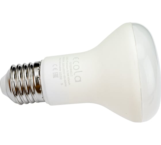 Светодиодная лампа Ecola Reflector R63 LED Premium 8,0W 220V E27 6000K композит 102x63 G7QD80ELC