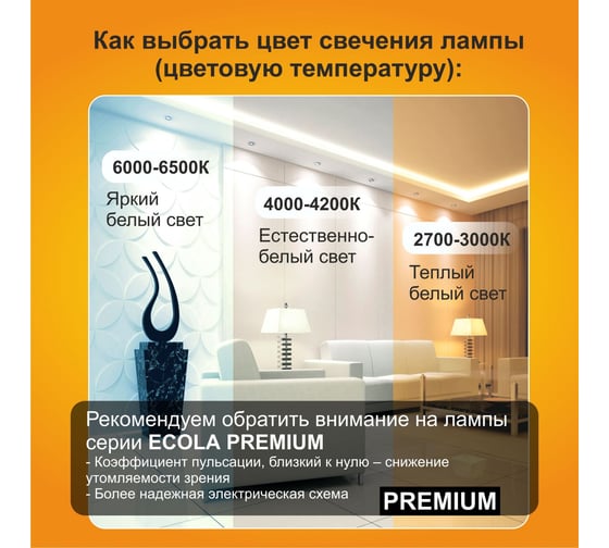 Светодиодная лампа Ecola G9 LED Premium 5,0W Corn Micro 220V 2800K 320 58x16 G9QW50ELC