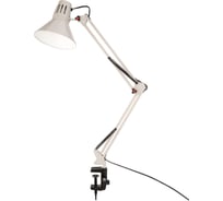 Настольная лампа REXANT Акцент на струбцине Е27 серая 603-1009