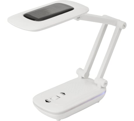 Настольная светодиодная заряжаемая лампа REXANT 5 Вт, 4000К с ночником, с солнечной батареей 75-0217